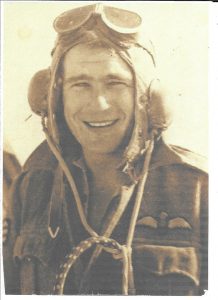 Flight Lieutenant Chris House in his early RAF career.